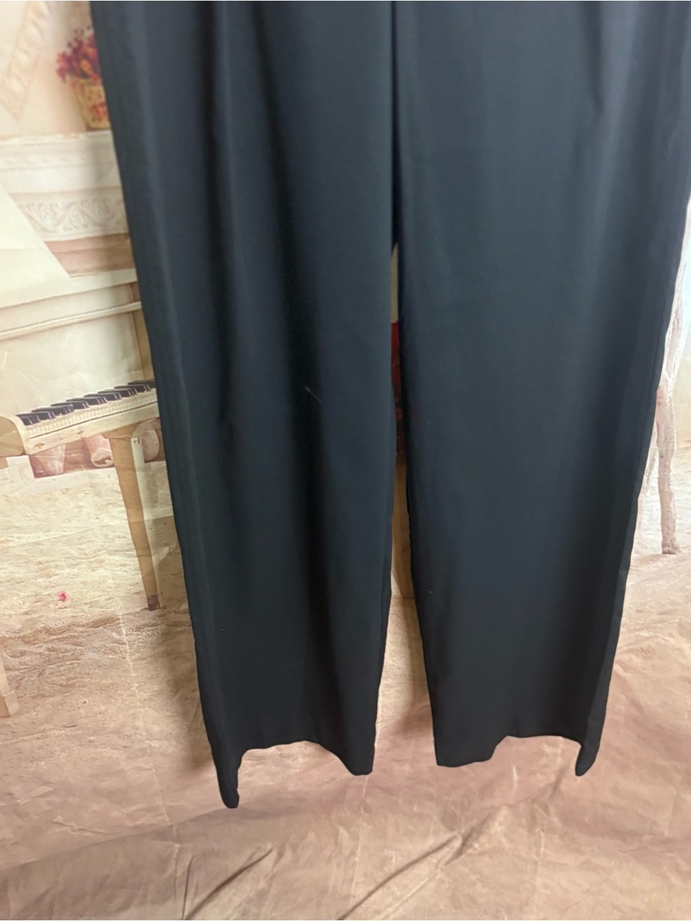 SOLD NEW Lululemon Athletica Black High-Rise Pleated Trousers - Picture 4 of 9
